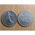 France Republic 1965 1 Franc Coin
