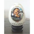 Porcelain egg Umbrella Boy 1994 M. I. Hummel Da...