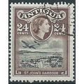 Antigua 1965 SG158a 24c Black & Chocolate-Brown...