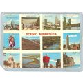 MN GEN Postcard Scenic Minnesota Multi View Rip...