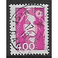 FRANCE 1989 4F MAUVE MARIANNE SG2925 FINE USED