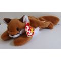 TY BEANIE BABIES ' SLY ' ( 1996 )