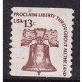 United States 1975 Liberty Bell 13c SG 1586 VGC