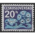 Po Mi 93 x: 20 h. purple-violet/pale blue Posta...
