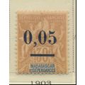 Madagascar Stamp Scott #59, Mint Hinged