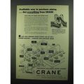 1950 Crane Small Steel Lift Checks Ad - Profita...