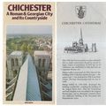 CHICHESTER CITY AND CATHEDRAL leaflets, SUSSEX....