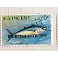 St Vincent 1979 Independence Marine Life 70c Ye...