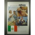 1967 Mexico Tourism Ad - There's more to do in ...