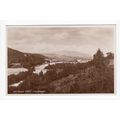 Aberlour from Kinermony Postcard RP Moray