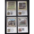 BENHAM PC - EUROPA SILK POSTCARD SET 1990