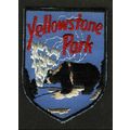 VINTAGE YELLOWSTONE PARK EMBROIDERED CLOTH SOUV...