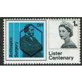 1965 Centenary of Lister Antiseptic Surgery 1/-...