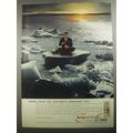 1956 Smirnoff Vodka Ad - Heard about the explorer's emergency kit?