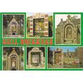 Well Dressings Multiview Postcard used creased