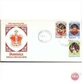 Dominica FDC 1978 - SG 612-614 - 25th Anniversa...