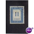 NETHERLANDS 1947 OFFICIAL 11C BLUE F/U SGD664