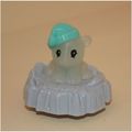 2012 McDonalds Squinkies White Polar Bear