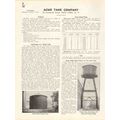acme tank company 1936 angle steel towers wood ...