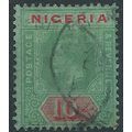 Nigeria 1915 SG11a 10/- Green & Red/Blue-Green ...