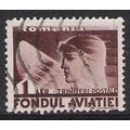 Zm Mi 21: 1 L. deep red-brown Postal Tax Stamp:...