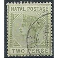 Natal 1887 SG106 2d Olive-Green Fine Used....