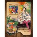 CENTRAL AFRICA 2016 SHEET MNH HENRI MATISSE ART...