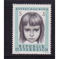 AUSTRIA 1966 SAVE THE CHILDREN FUND MNH SG1484