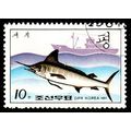 North Korea 1984 Fish 10Ch MNH Stamp Marlin