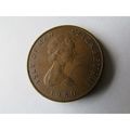 1980 QUEEN ELIZABETH II ISLE OF MAN TWO PENCE F...