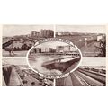 Multi- View Brighton Sussex Postcard (SX818)