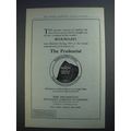 1915 Prudential Insurance Ad - The Greatest Amount