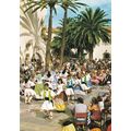 Gran Canaria Pueblo Canario Spain Postcard unus...