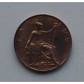 1922 King George V Great Britain Farthing 1/4d ...