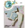 Wendy P71 4 ply Vintage Knitting pattern