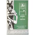 1992 programme Widnes v. Carlisle, Lancashire C...
