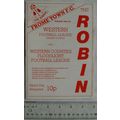 1981 programme Frome Town v. Clevedon Town