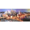 Pittsburgh the City of Steel 3D Fridge Magnet