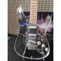 FENDER - Clear Acrylic Strat 1:4 Scale Replica ...
