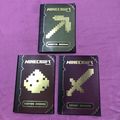 MINECRAFT Soft Cover Lot of 3 Red stone Combat ...
