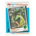 1982 Kmart Reggie Jackson baseball card #23 -NM...