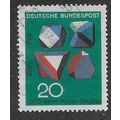 GER 1968 20pf 'SCIENTIFIC ANNIVERSARIES' FINE U...
