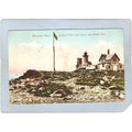 MA Gloucester Lighthouse Postcard Eastern Point...