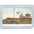 MA Gloucester Lighthouse Postcard Eastern Point...