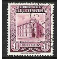 VENEZUELA 1953 AIR 40c RED G.P.O CARACUS SG1250...