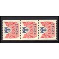 CVP31 47c Shield Very Fine MNH Dry Gum Strip of...