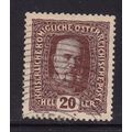 AUSTRIA 1916 20h VALUE USED SG253