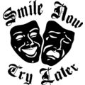 smile now cry later vinyl decal sticker