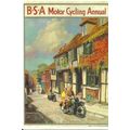 Advertising B.S.A. Motor Cycling Annual Postcar...