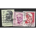 1968/1971 3 booklet stamps - fine used (o)